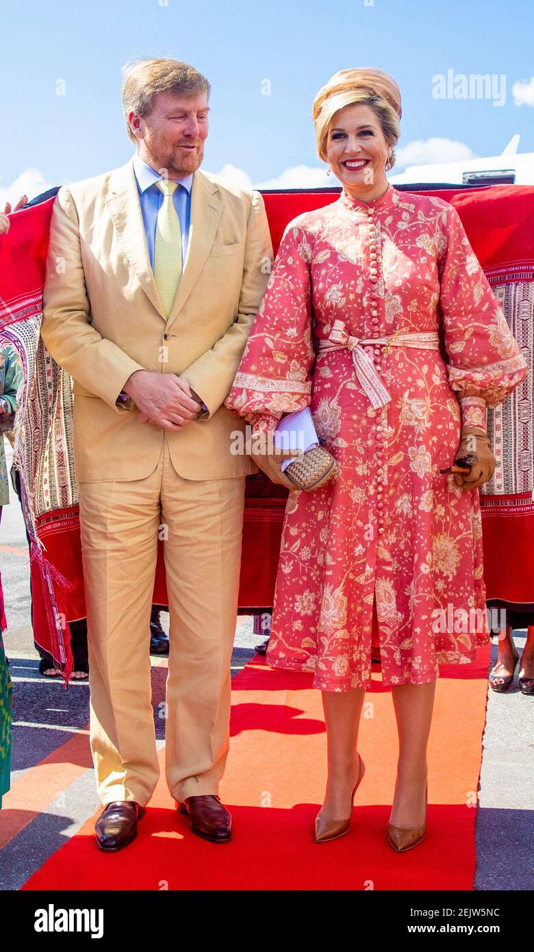 King Willem-Alexander and Queen Maxima of The Netherlands arrive at ...