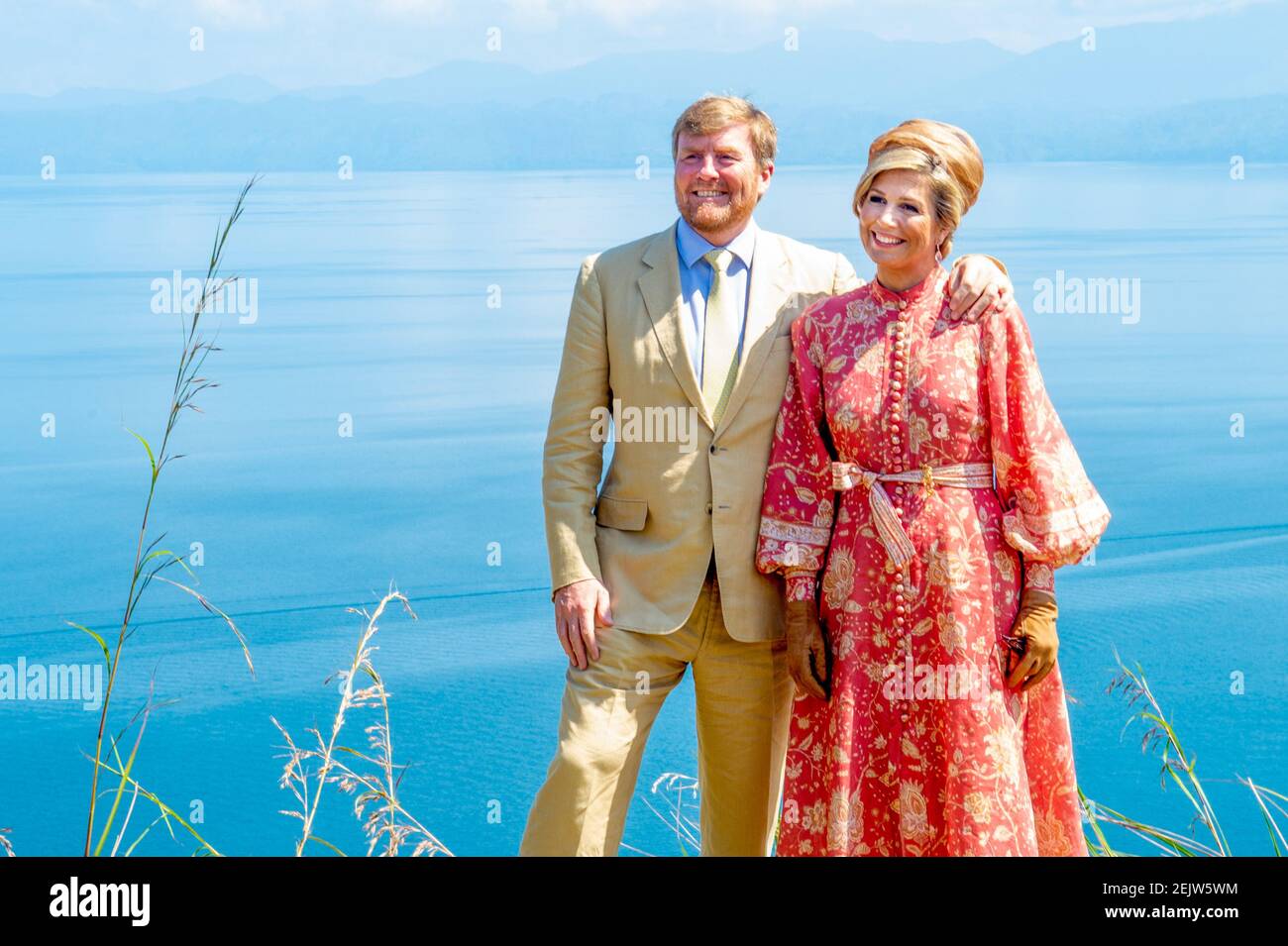 King Willem-Alexander and Queen Maxima of The Netherlands visit Lake ...