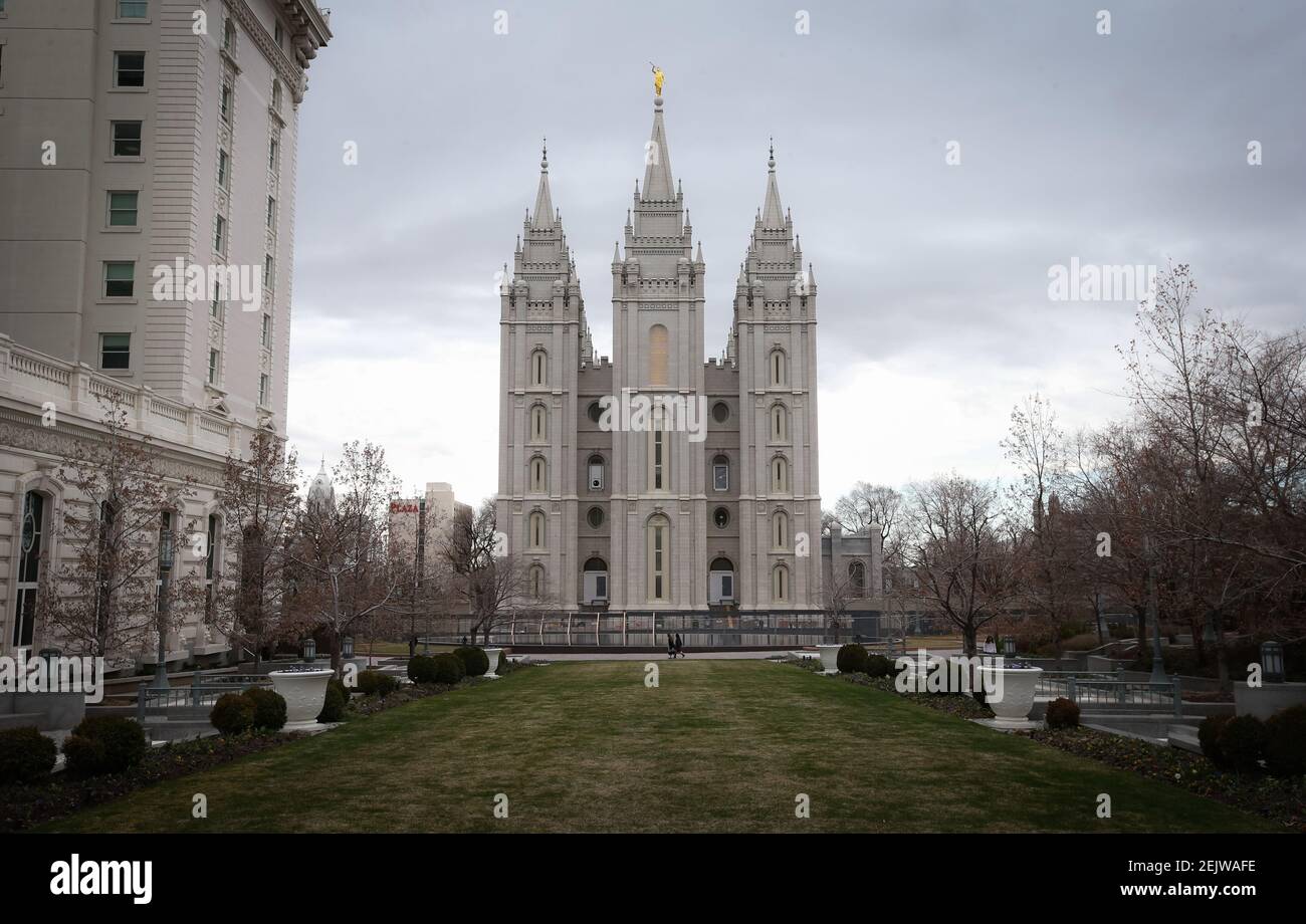 LDS Church announces worldwide temple closures Stock Photo Alamy