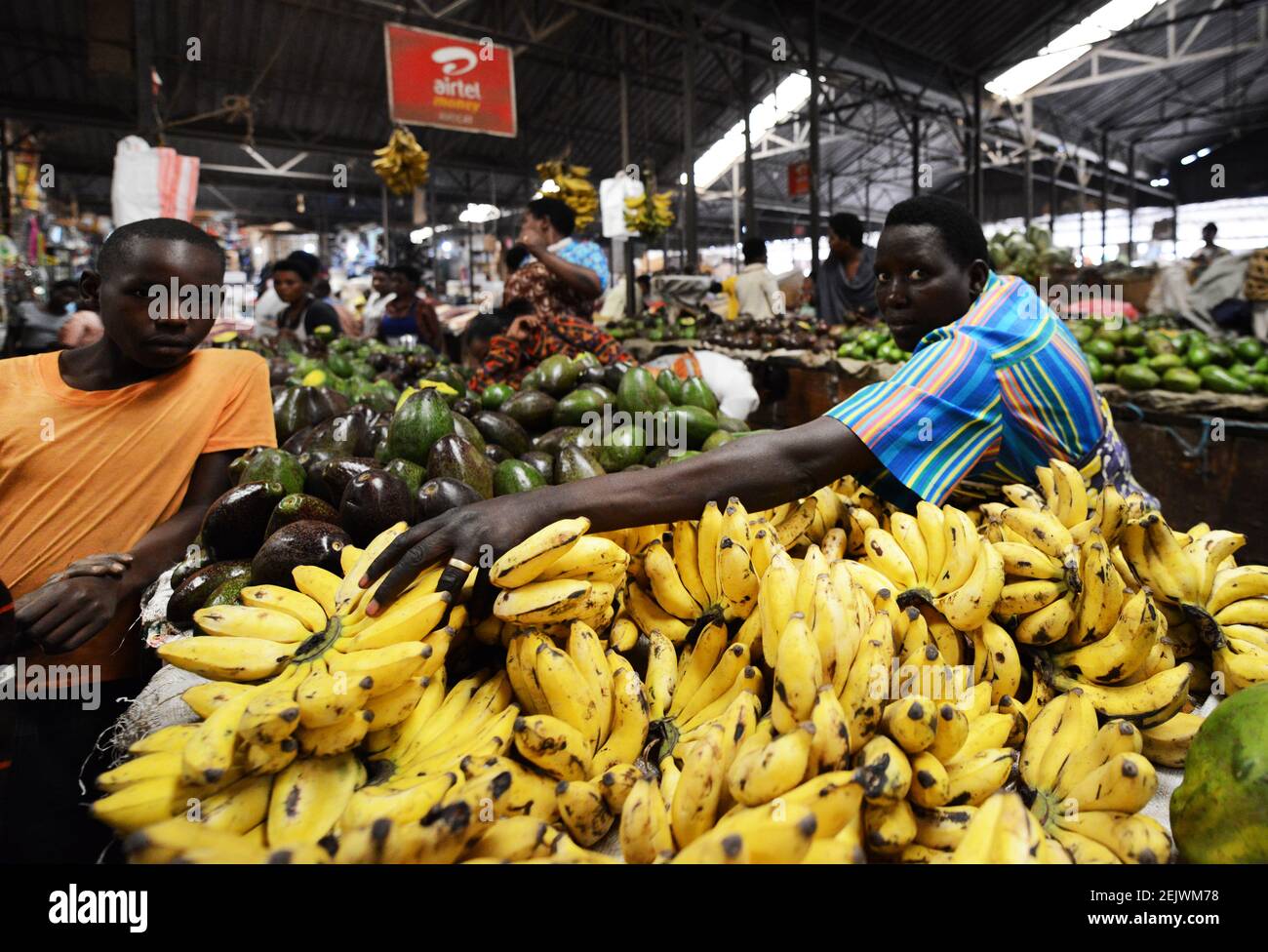 The vibrant Kimironko Market in Kigali, Rwanda Stock Photo Alamy
