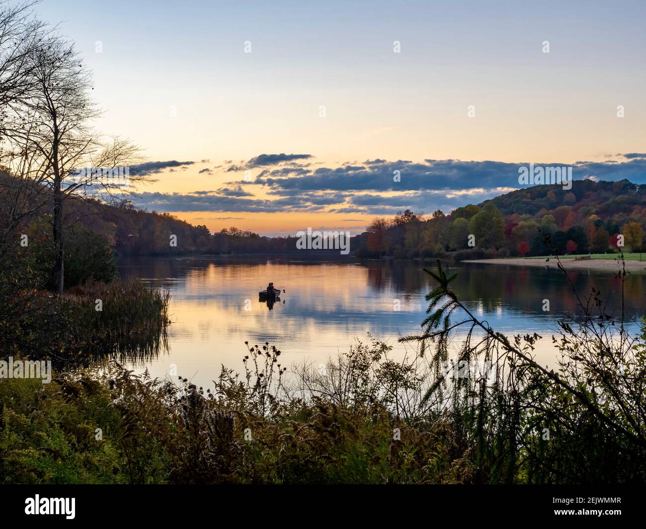 Keystone State Keystone Lake in Keystone State Park in West Moreland County in the ...