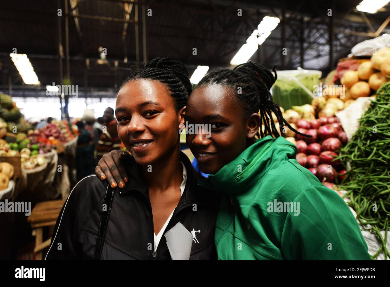The vibrant Kimironko Market in Kigali, Rwanda Stock Photo Alamy