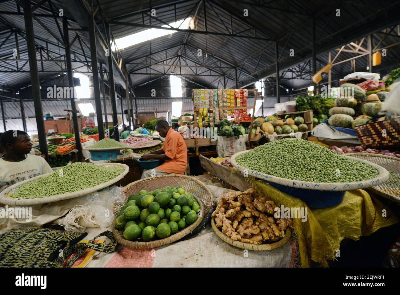 The vibrant Kimironko Market in Kigali, Rwanda Stock Photo Alamy
