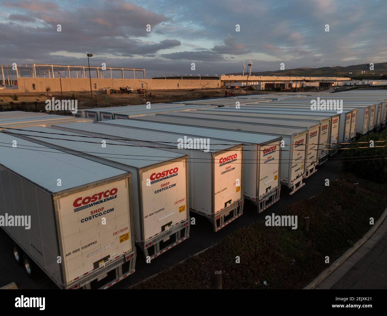 Costco Distribution Center on March 27, 2020 in Tracy, Calif. Photo by