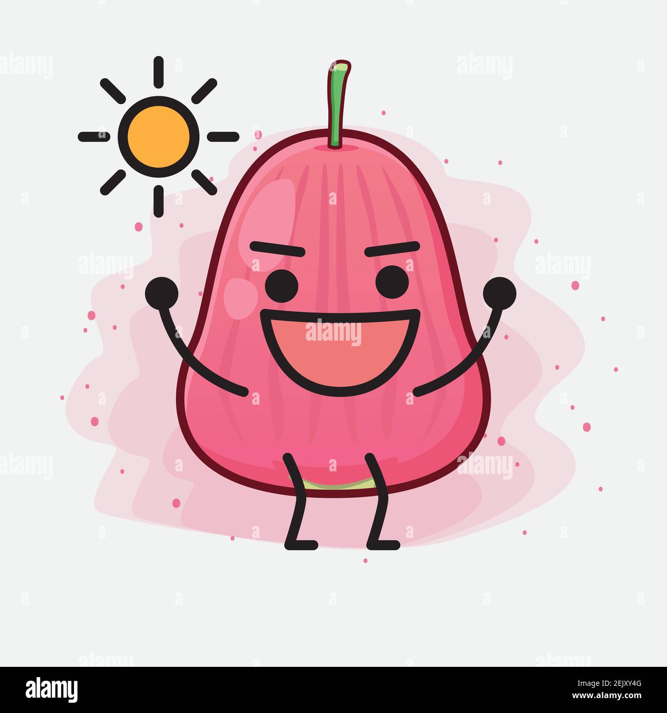 Java apple plant Stock Vector Images - Alamy