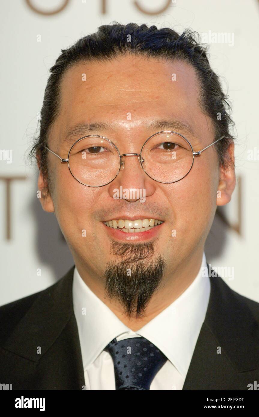 Takashi Murakami, designer attends arrivals at the Louis Vuitton Gala  celebrating the Murakami exhibition at Geffen Contemporary at MOCA on  October 28, 2007 in Los Angeles, California. Credit: Jared Milgrim/The  Photo Access