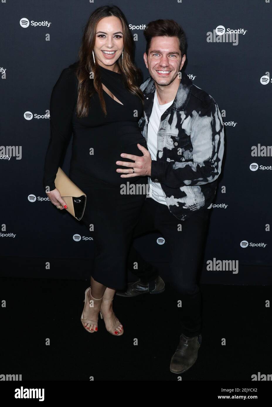 (FILE) Andy Grammer and Wife Aijia Lise Grammer Daughter Israel