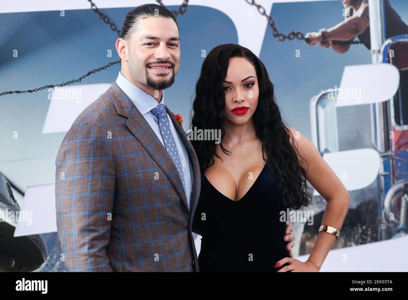 PHOTOS: Roman Reigns \u0026 Galina Becker at WWE Hall of Fame, image size:1300x956
