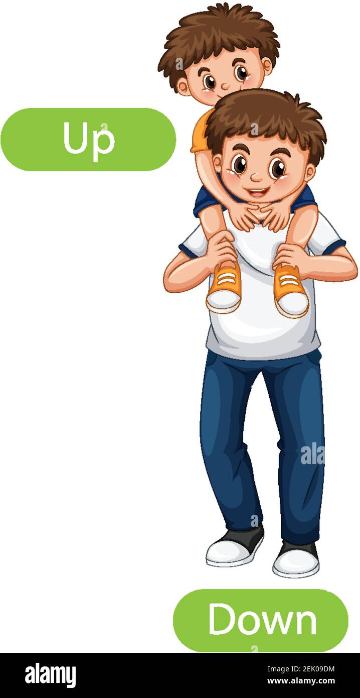 Opposites clipart Cut Out Stock Images & Pictures - Alamy