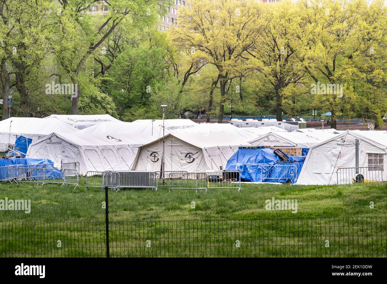 May 3, 2020 New York, NY, United States Temporary hospital set up by