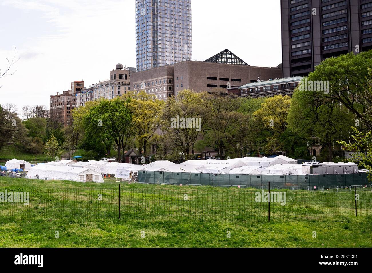 May 3, 2020 New York, NY, United States Temporary hospital set up by