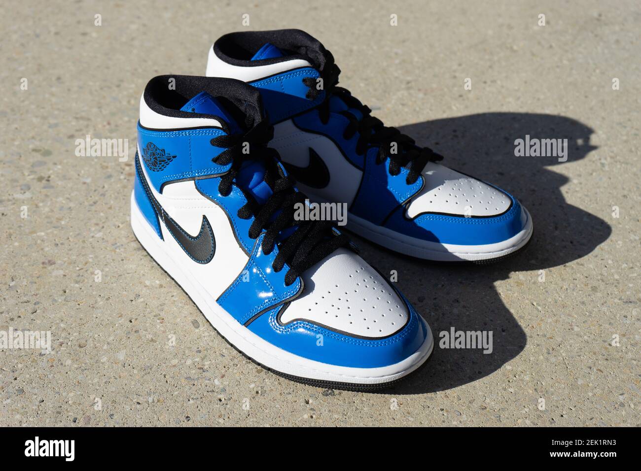 blue jordan 1 feb 2021