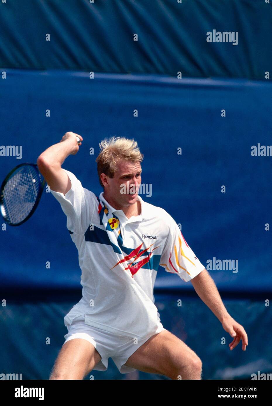 Swedish tennis player Magnus Gustafsson, US Open 1992 Stock Photo - Alamy