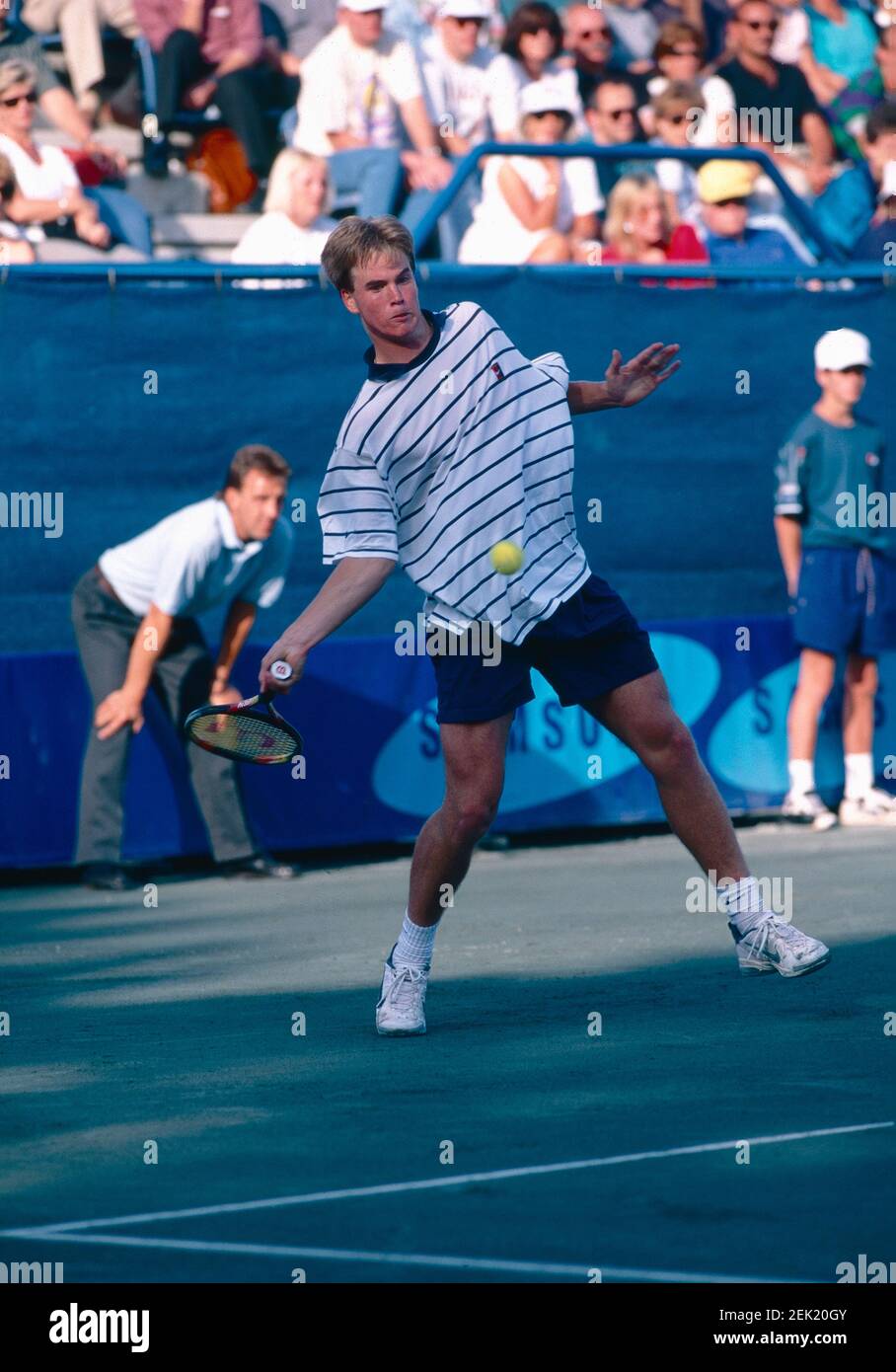 Swedish tennis player Magnus Norman, 1990s Stock Photo