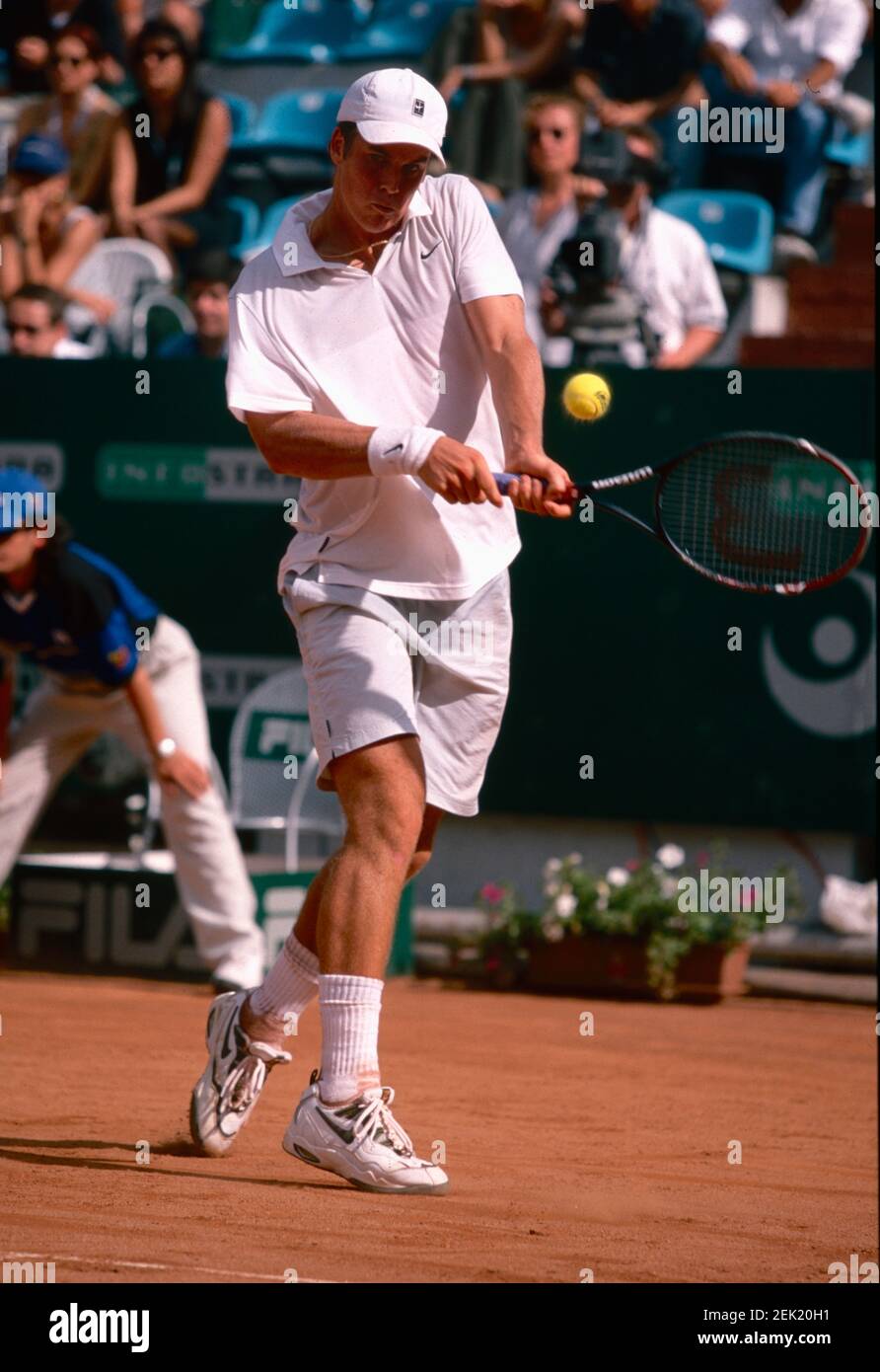 Swedish tennis player Magnus Norman, Italian Open 2000 Stock Photo Alamy