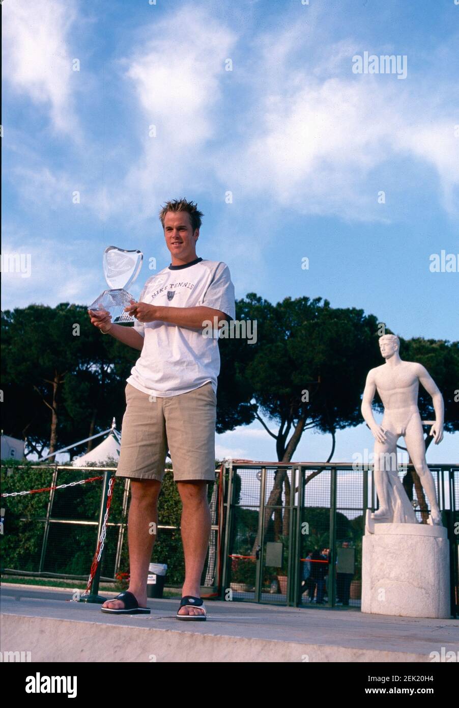 Swedish tennis player Magnus Norman, Italian Open 2000 Stock Photo Alamy