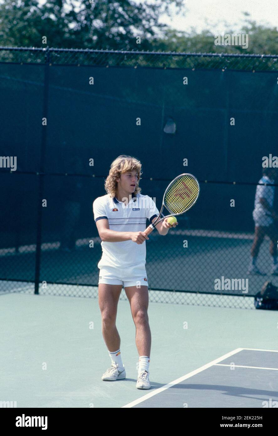 Croatian tennis player Bruno Oresar, 1980s Stock Photo - Alamy