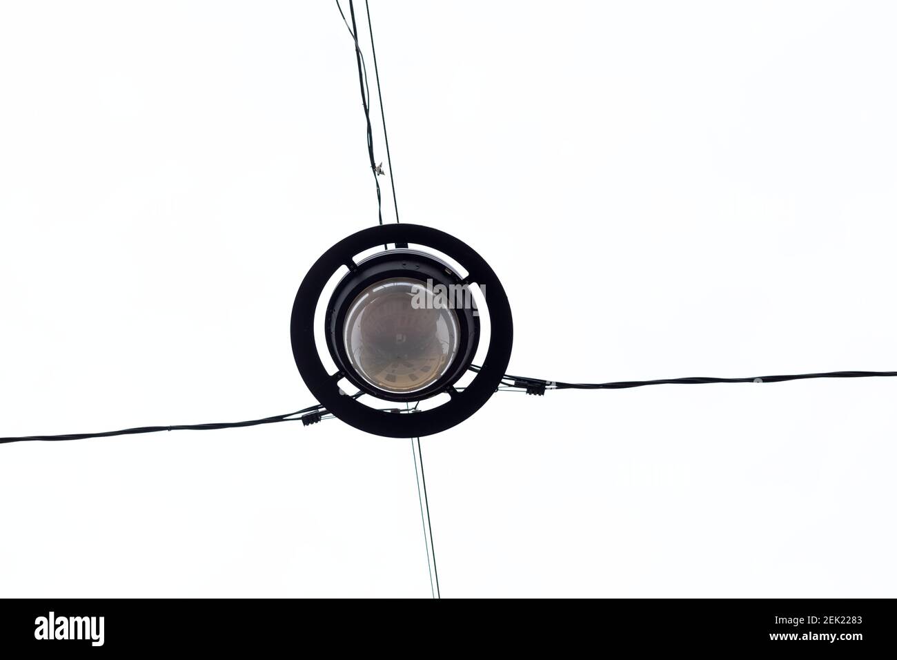 Picture of energy saving street lighting Stock Photo - Alamy
