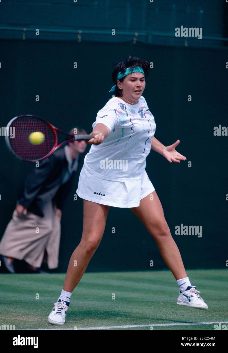 Italian tennis player Marzia Grossi, 1990s Stock Photo Alamy