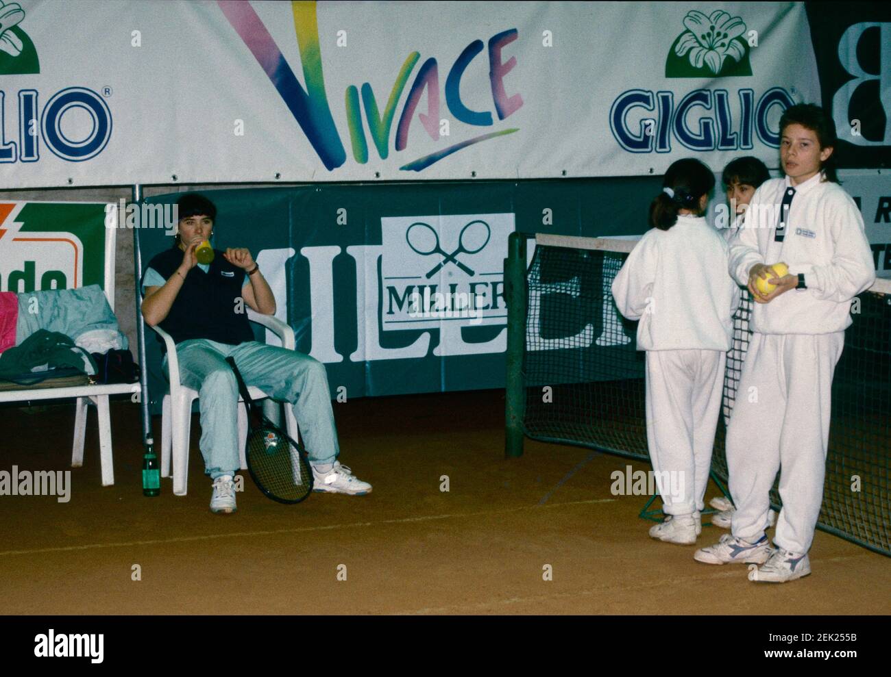 Italian tennis player Marzia Grossi, 1990s Stock Photo Alamy