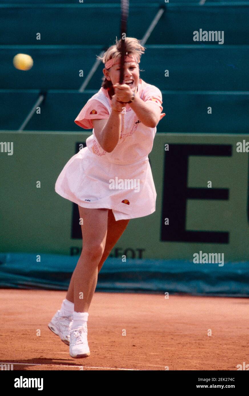 German tennis player Anke Huber, 1990s Stock Photo Alamy