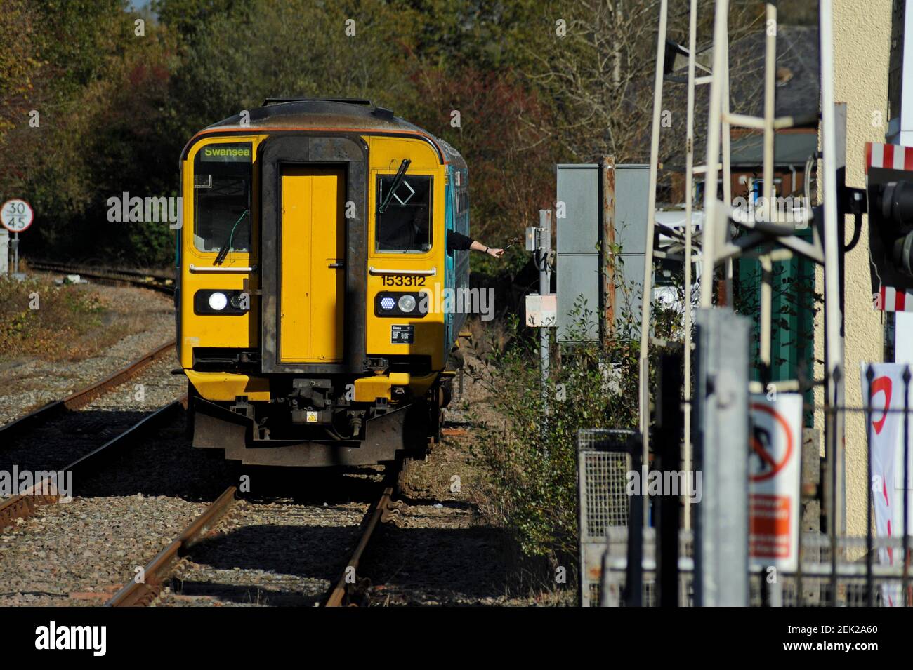 Heart of wales line, train hires stock photography and images Alamy