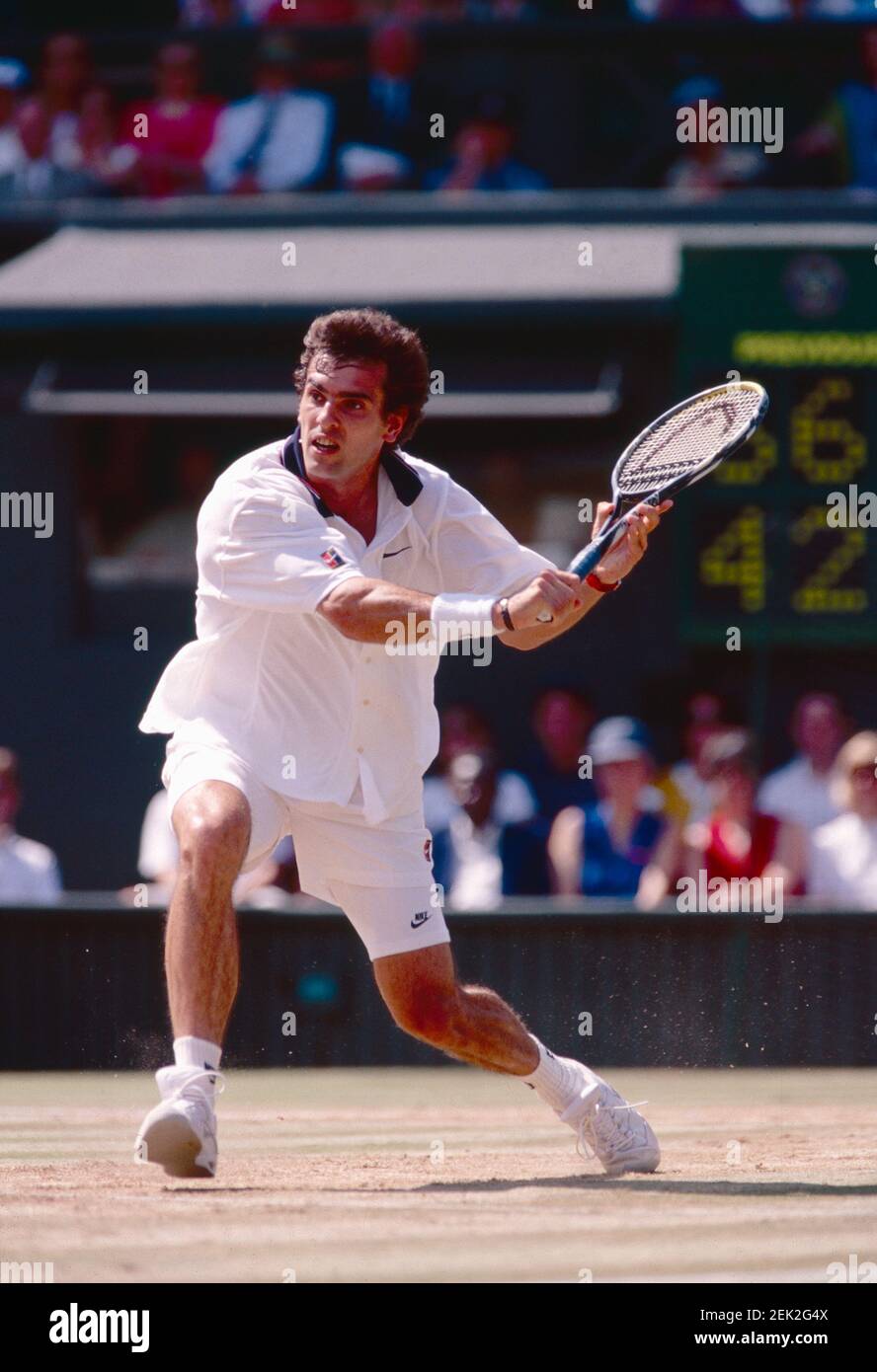 French tennis player Cedric Pioline, 1990s Stock Photo