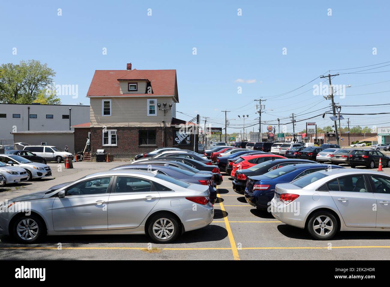 May 13, 2020; Little Ferry, NJ, USA; Magic Auto Sales is located at 407 US Route 46 East, in Little Ferry. Kevin Wexler/NorthJersey.com via USA TODAY NETWORK/Sipa USA Stock Photo