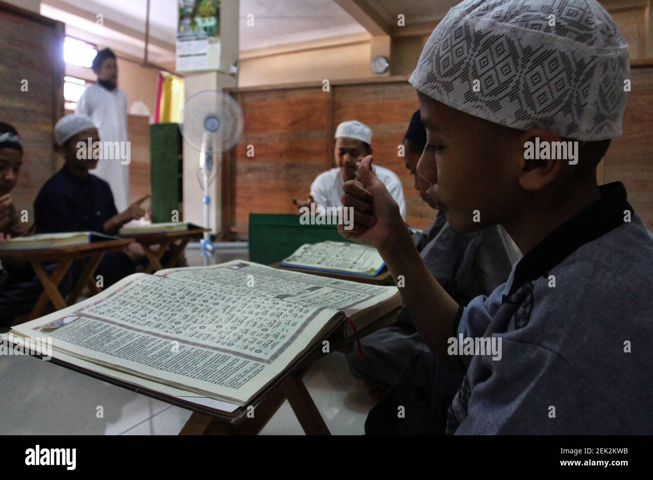 Indonesian Deaf Students, Also Known As 'Santri' Take Part In Learning ...