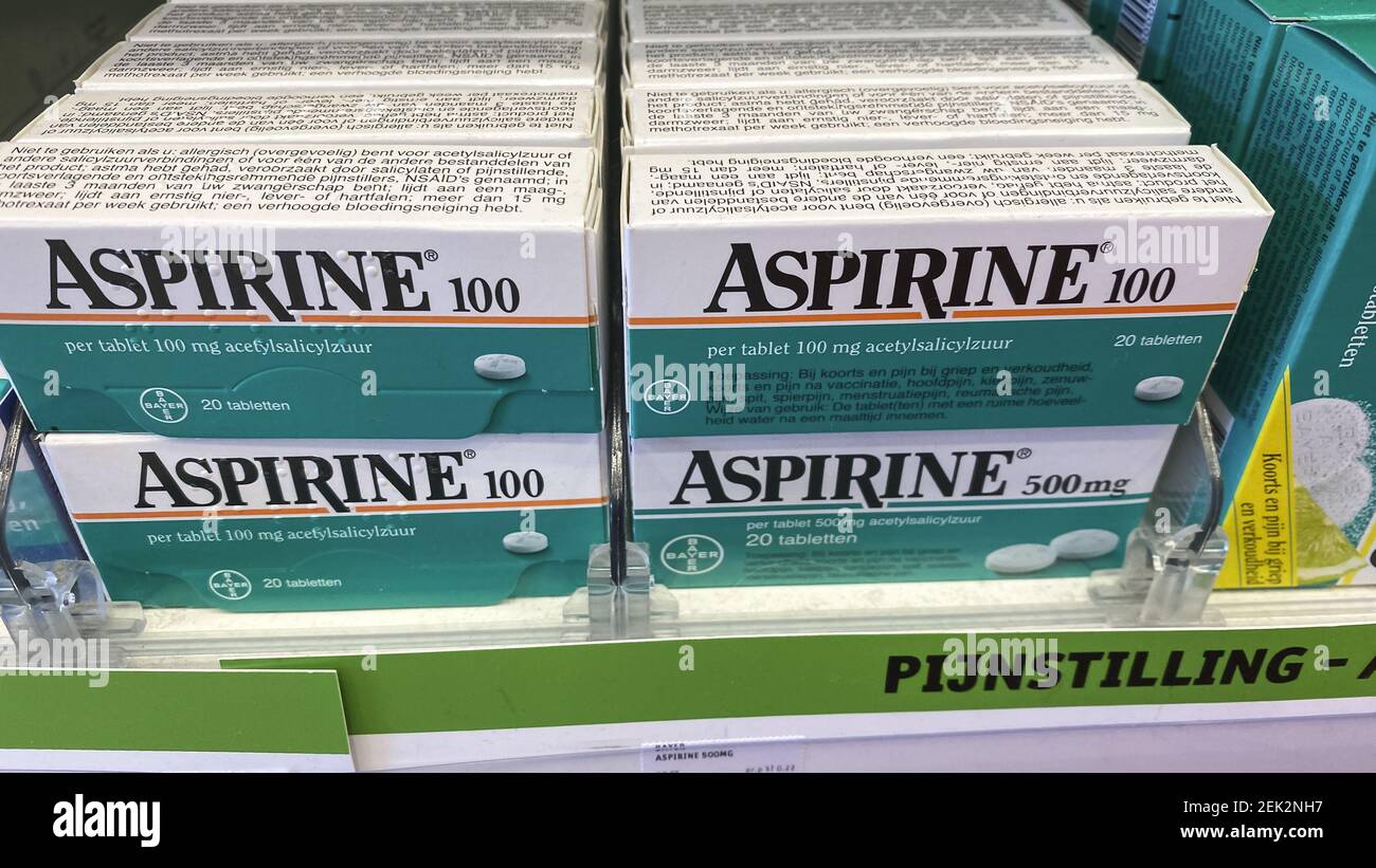 NIEUWEGEIN, 15052020 , Dutchnews, aspirin tablets Acetylsalicylic