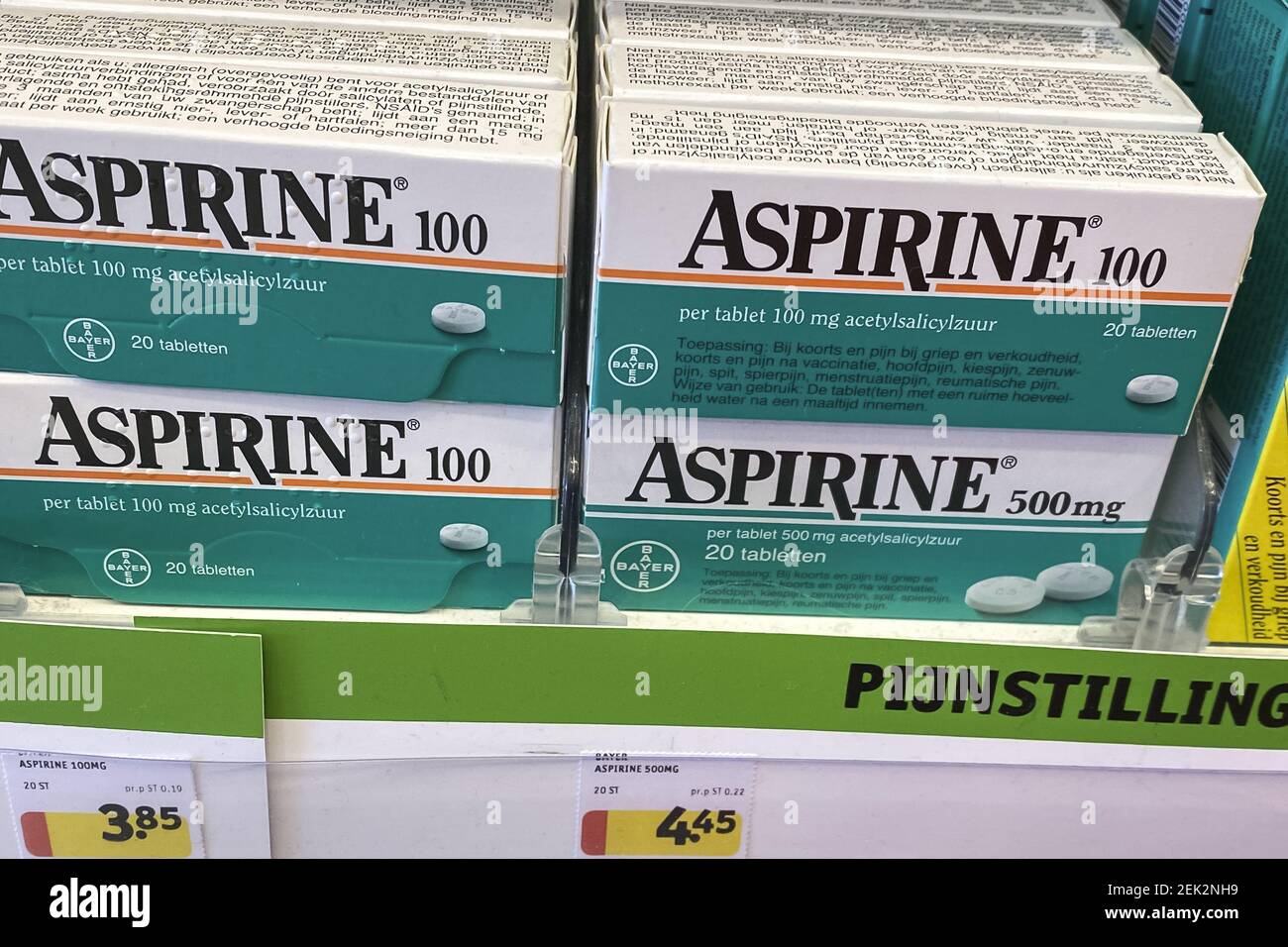 NIEUWEGEIN, 15052020 , Dutchnews, aspirin tablets Acetylsalicylic