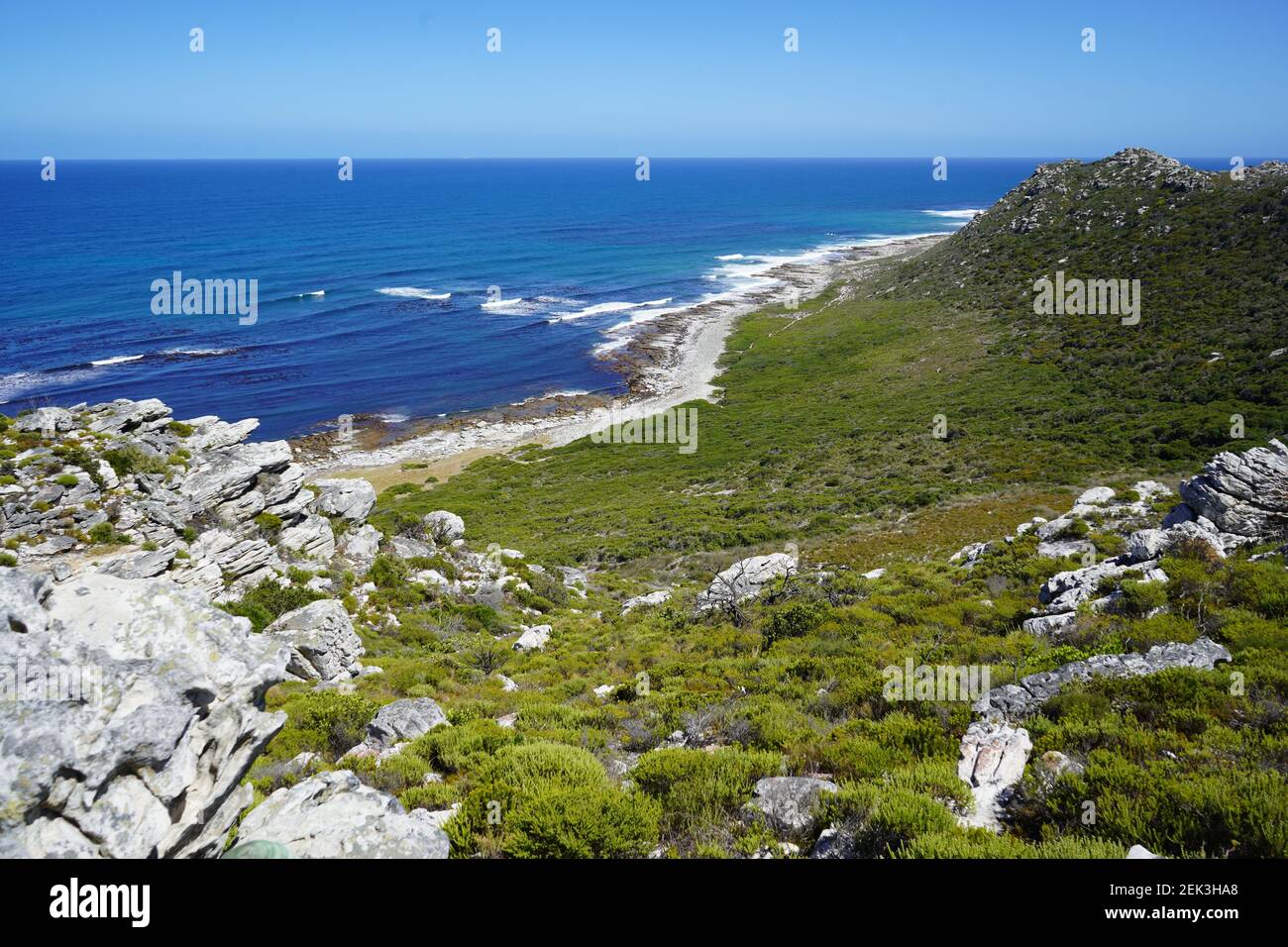 Cape Point Nature Reserve, Cape Town, South Africa Stock Photo