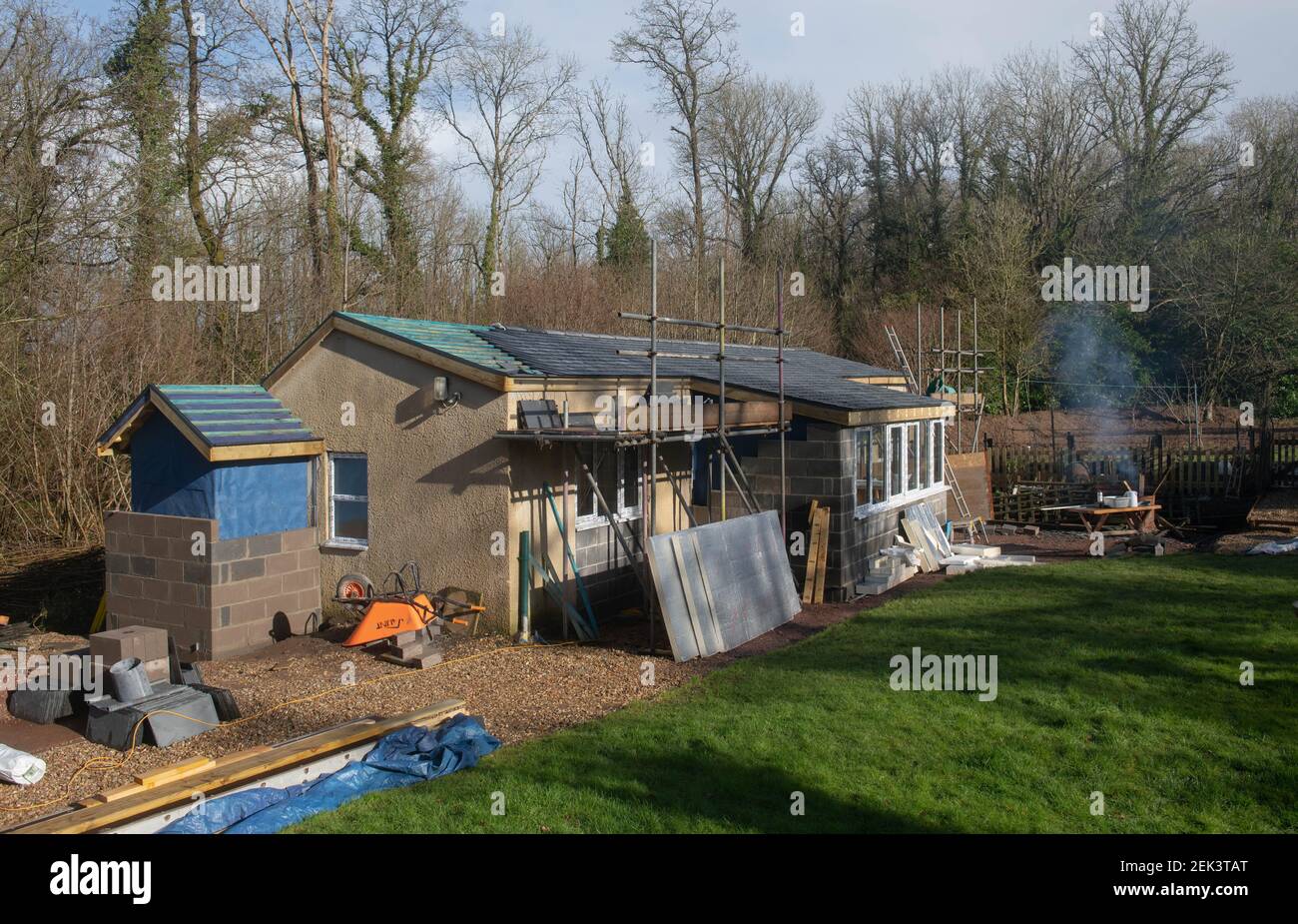 Building Site for the Renovation and Conversion of a House in Rural