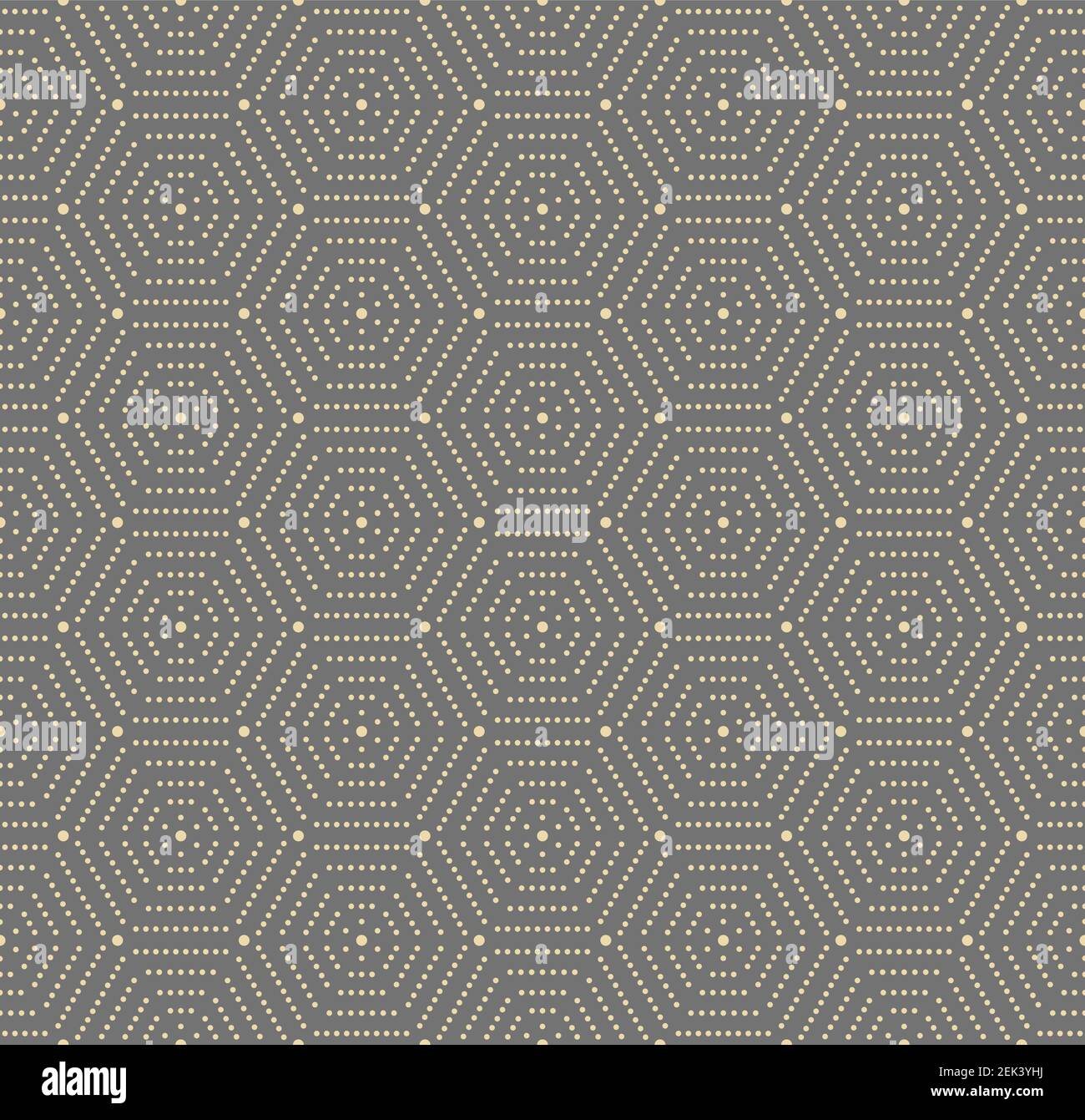 Vector Seamless Dotted Pattern Stock Vector