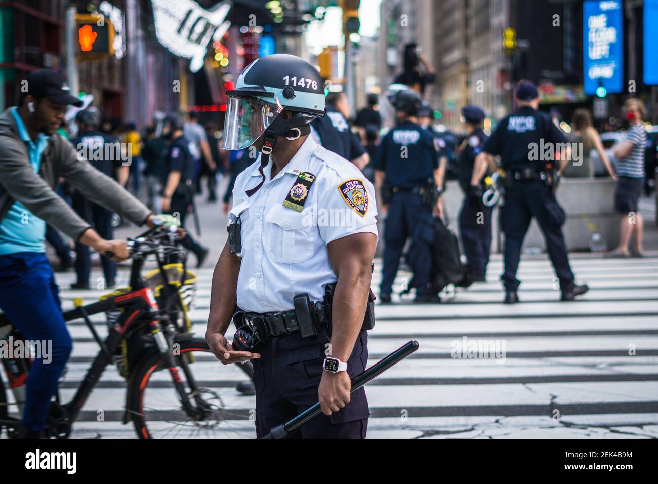(5/30/2020) Hundreds if not thousands of protesters filled the streets ...
