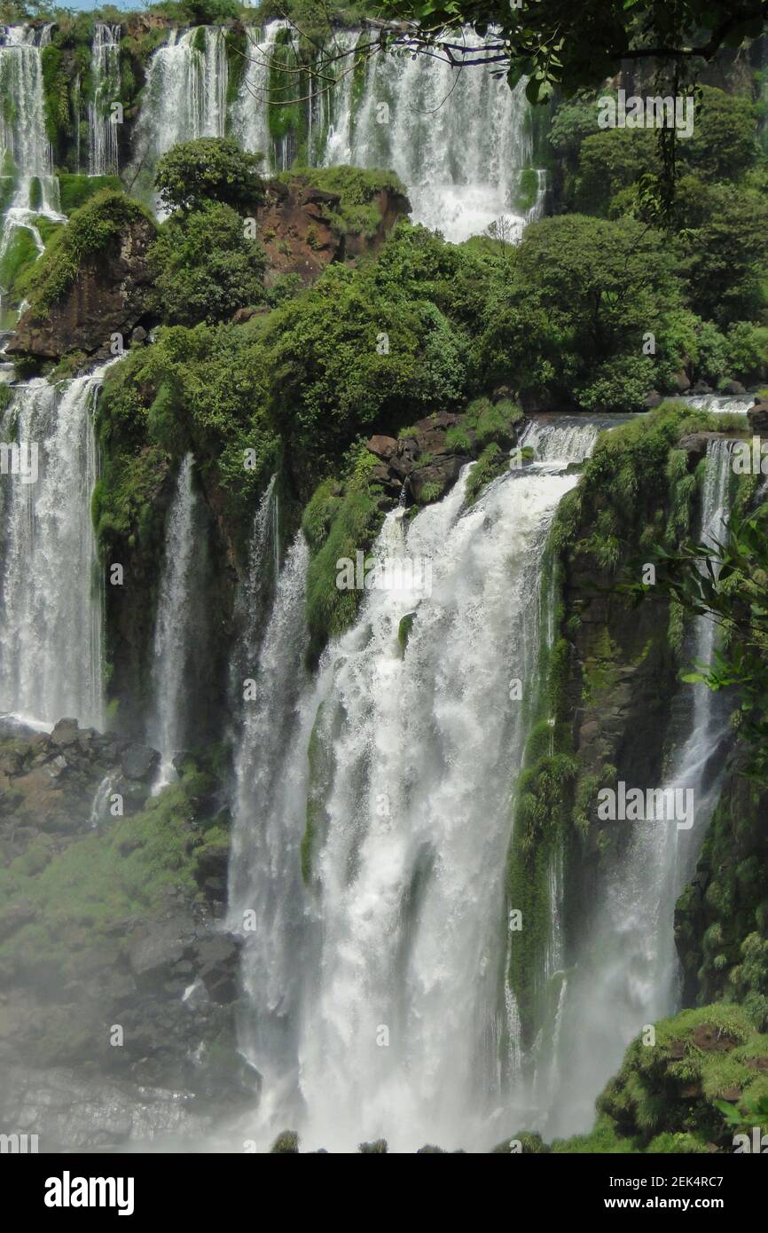 Cataratas de Iguazú Stock Photo