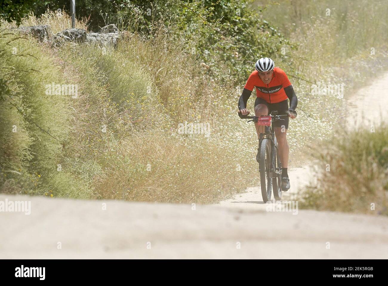 Spanish cycling legend Miguel Indurain 