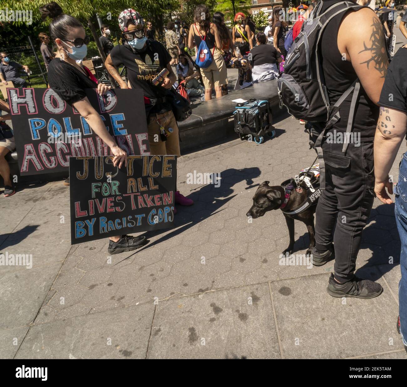 Blm Rally Black Lives Matter demonstrators rally, prior to marching, in ...