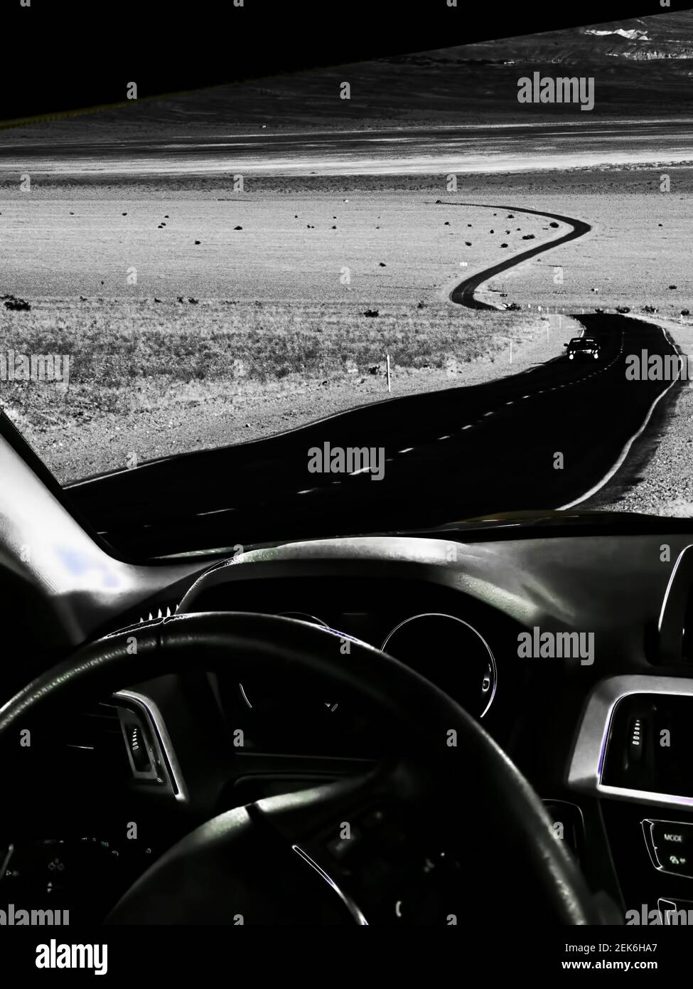 Death valley curve road hi-res stock photography and images - Alamy