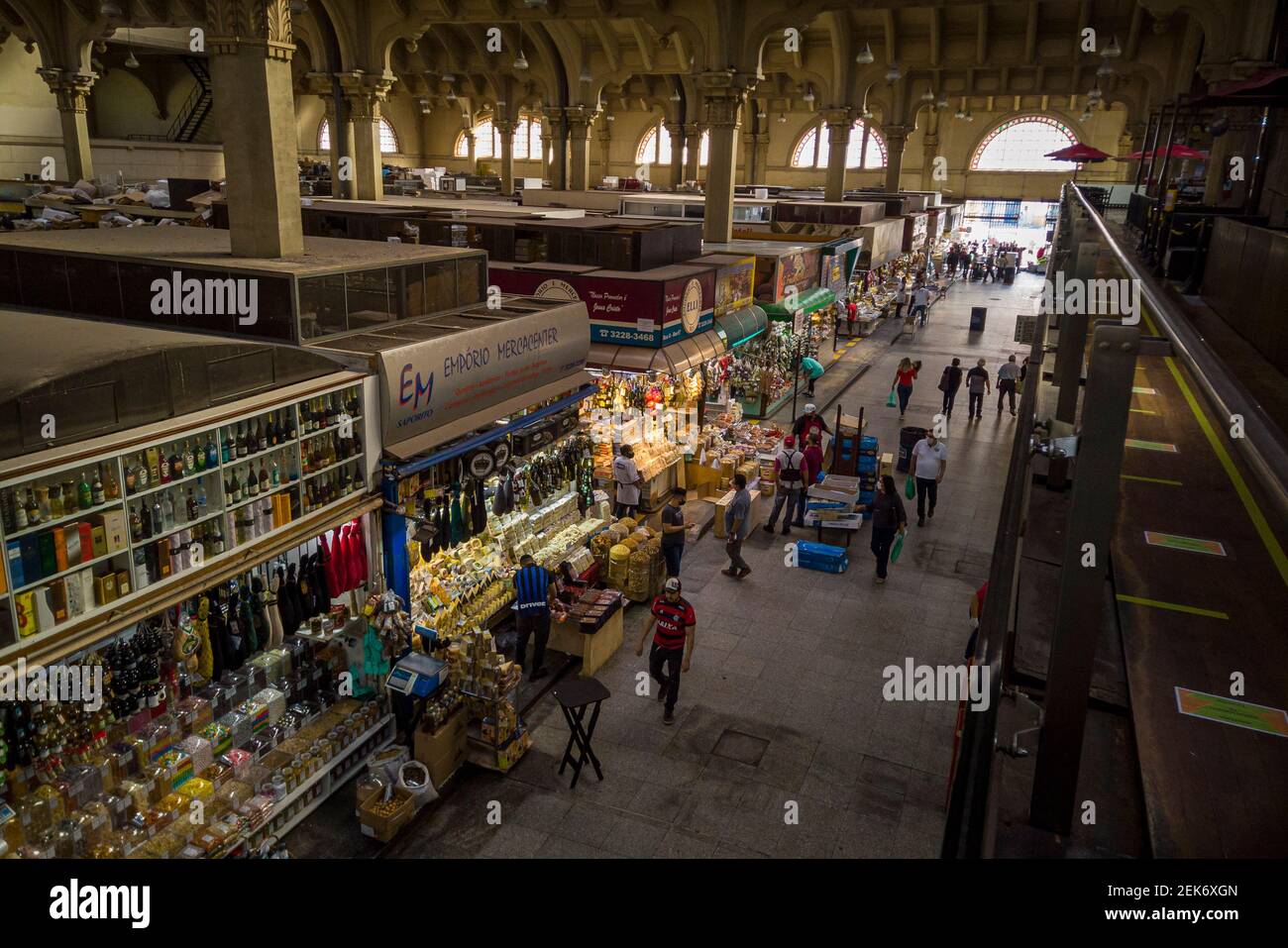 Municipal market of São Paulo - São Paulo-São Paulo-Brasil - 10-11-2020 Stock Photo