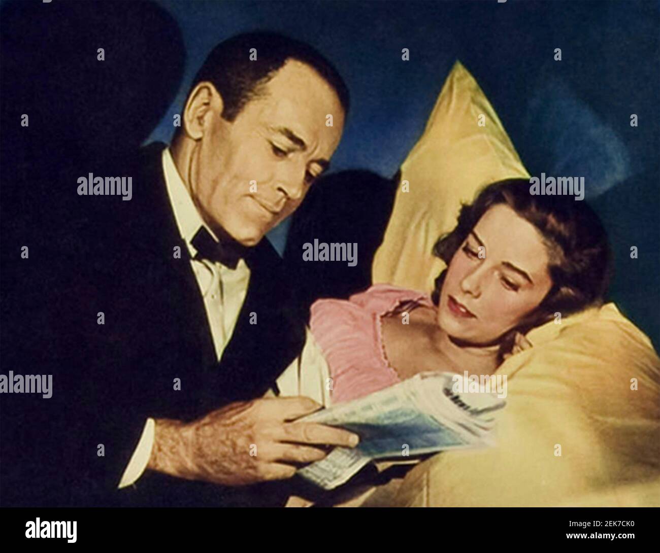 THE WRONG MAN 1956 Warner Bros film with Henry Fonda and Vera Miles Stock Photo