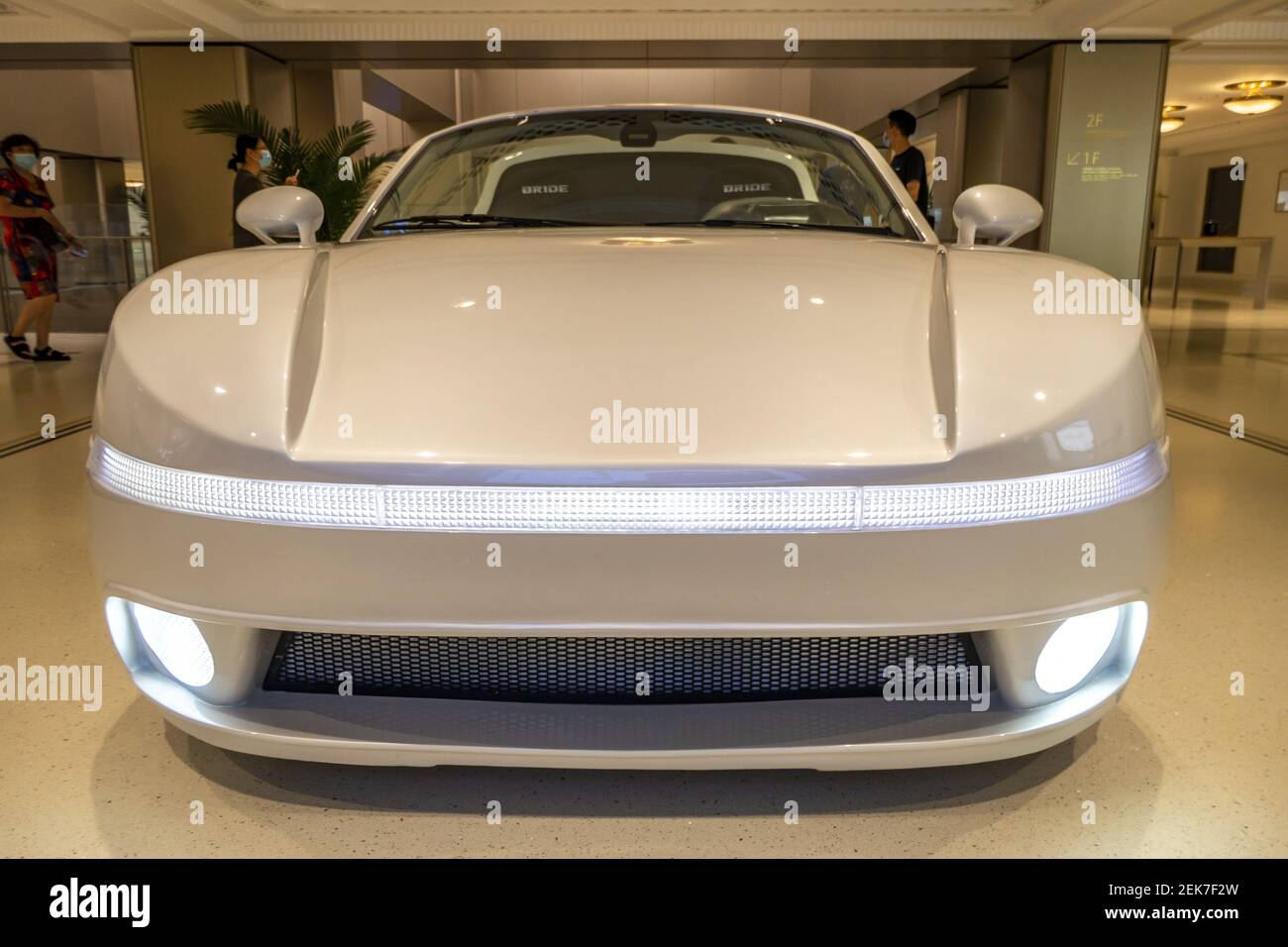 SHANGHAI, CHINA JUNE 29, 2020 HiCar Smart onboard solution model