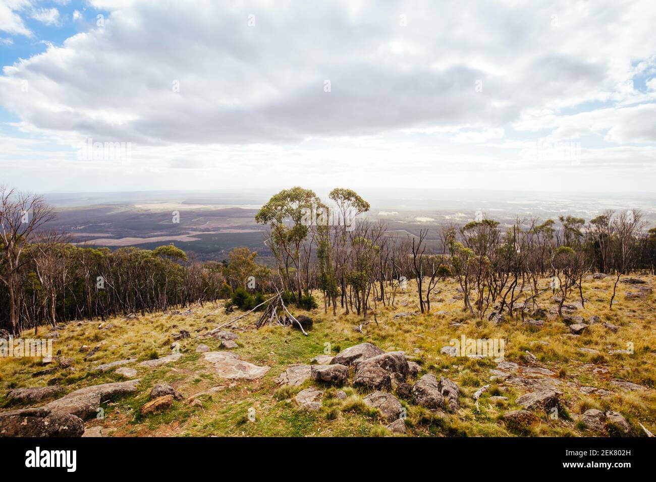 Mount Macedon View in Australia Stock Photo Alamy