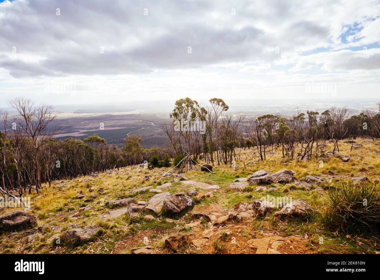 Mount Macedon View in Australia Stock Photo Alamy