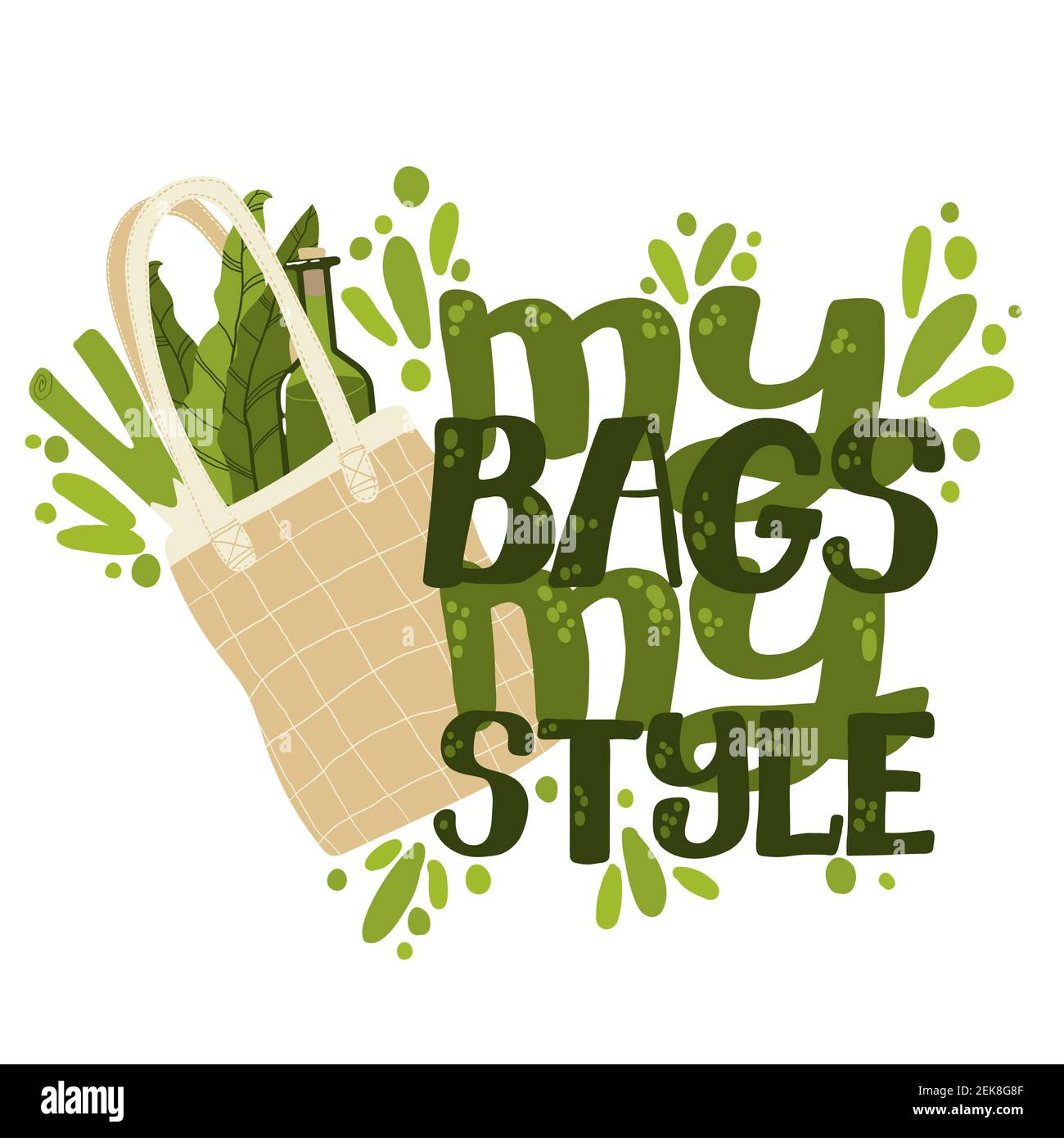 newspaper bags, We have here a slogan: Plastic Free Nilgiri…