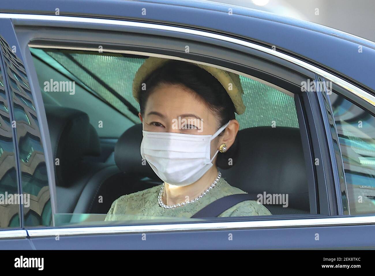 Tokyo, Japan. 23rd Feb, 2021. Japanese Crown Princess Kiko Akishino Emperor Naruhito's 61st birthday, in Hanzomon, Tokyo, Japan on February 23, 2021. (Photo by Kazuki Oishi/Sipa USA) **Japan Out** Credit: Sipa USA/Alamy Live News Stock Photo