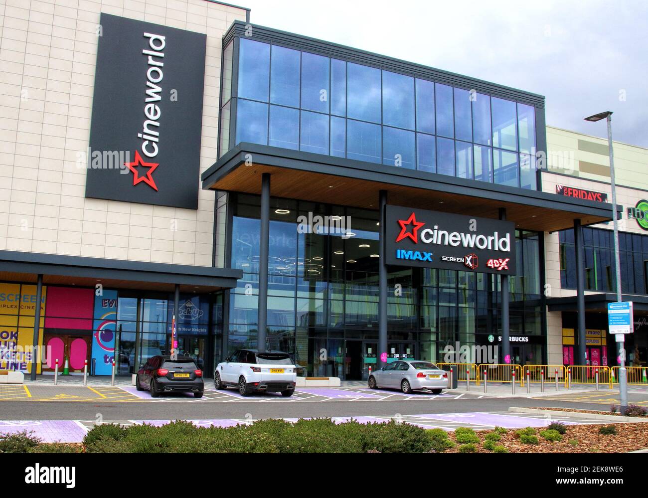 Cineworld IMAX logo seen at one of their branches. (Photo by Keith ...