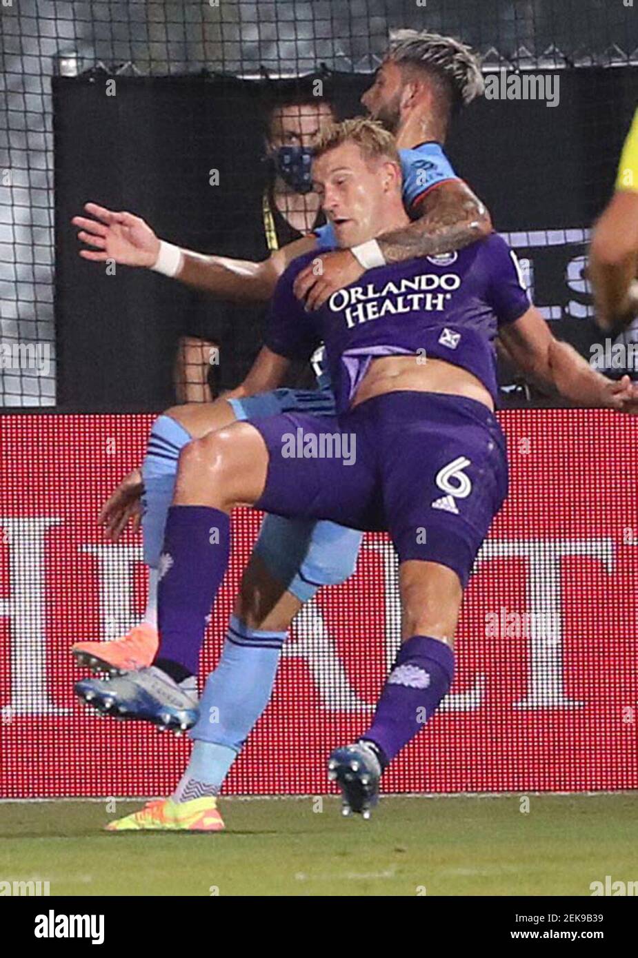 New York City FC s Valentin Castellanos Rear Draws A Yellow Card As 