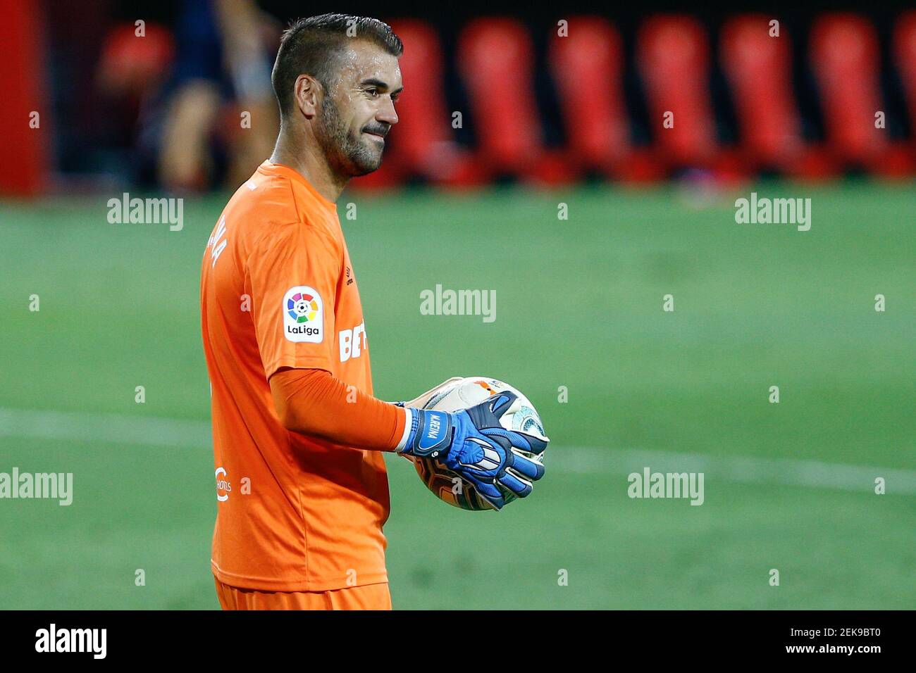 Manolo Reina Of Rcd Mallorca During The La Liga Match Between Sevilla Fc And Rcd Mallorca Played At Sanchez Pizjuan Stadium On July 12 In Sevilla Spain Photo Antonio Pozo Pressinphoto