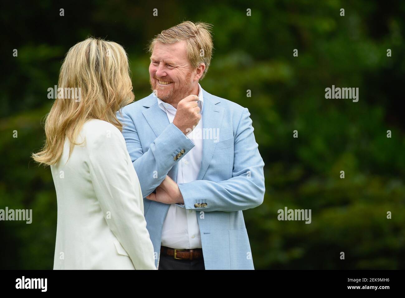 King Willem-Alexander and Queen Maxima of the Netherlands during the ...